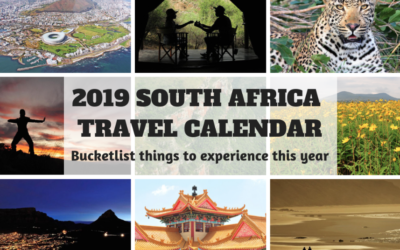 The 2019 South Africa Travel Calendar: Bucket list things to experience this year.