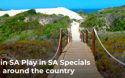 Stay in SA Play in SA Specials from around the country