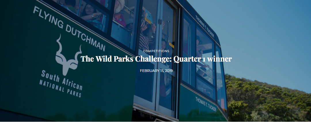 The Wild Parks Challenge: Quarter 1 winner